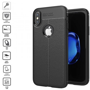 Litchi grublėtas dėklas (IPHONE X/XS)
